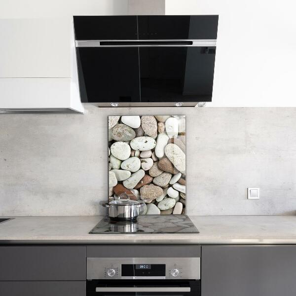 Küchenrückwand Fliesenspiegel Steiniger Strand