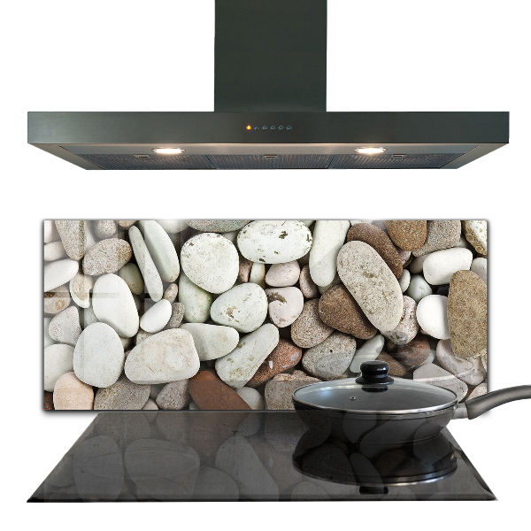 Küchenrückwand Fliesenspiegel Steiniger Strand