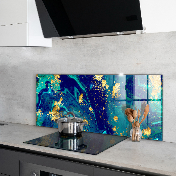 Küchenrückwand Fliesenspiegel Moderne Kunstabstraktion