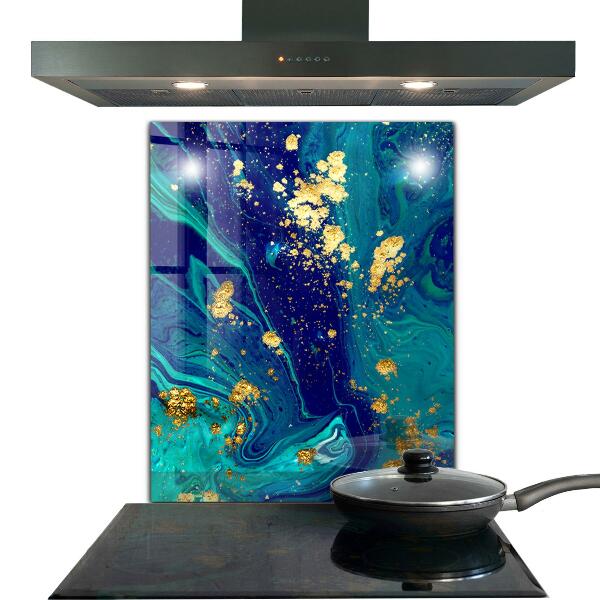 Küchenrückwand Fliesenspiegel Moderne Kunstabstraktion