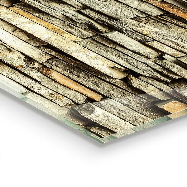 Küchenrückwand Fliesenspiegel Natürliche Ziegel