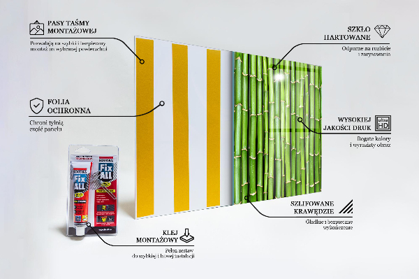 Küchenrückwand Spritzschutz Asiatischer Bambus