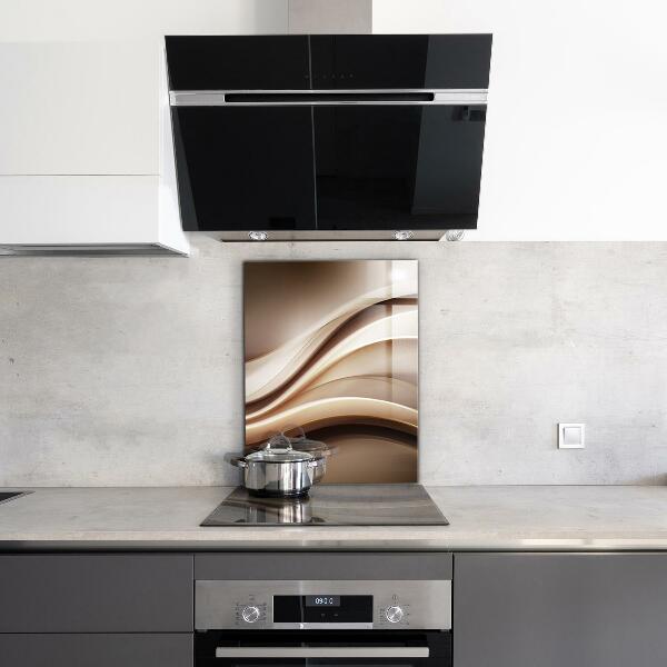 Küchenrückwand Spritzschutz Abstraktion von Energiewellen