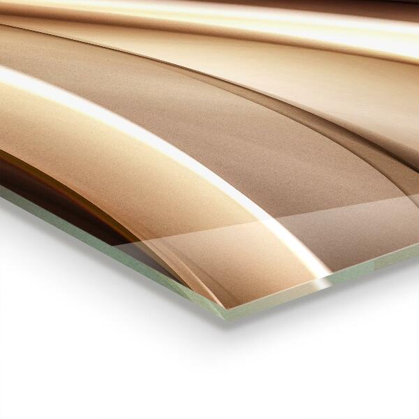 Küchenrückwand Spritzschutz Abstraktion von Energiewellen