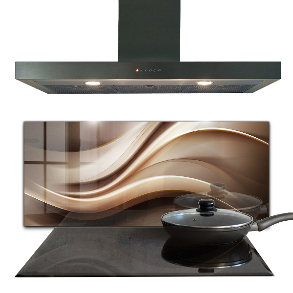 Küchenrückwand Spritzschutz Abstraktion von Energiewellen