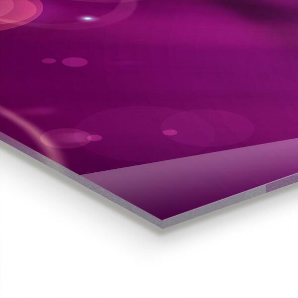 Küchenrückwand Spritzschutz Dunkle Blume, dunkle Pflanze