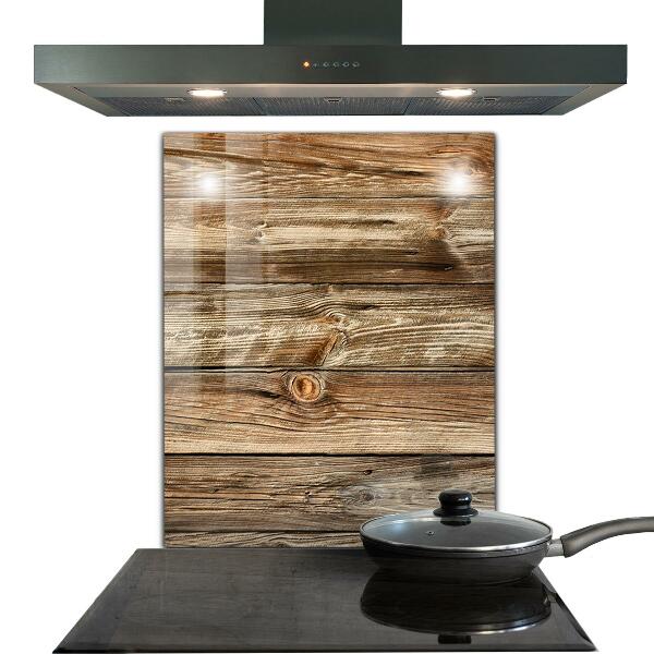 Küchenrückwand Fliesenspiegel Holzstruktur