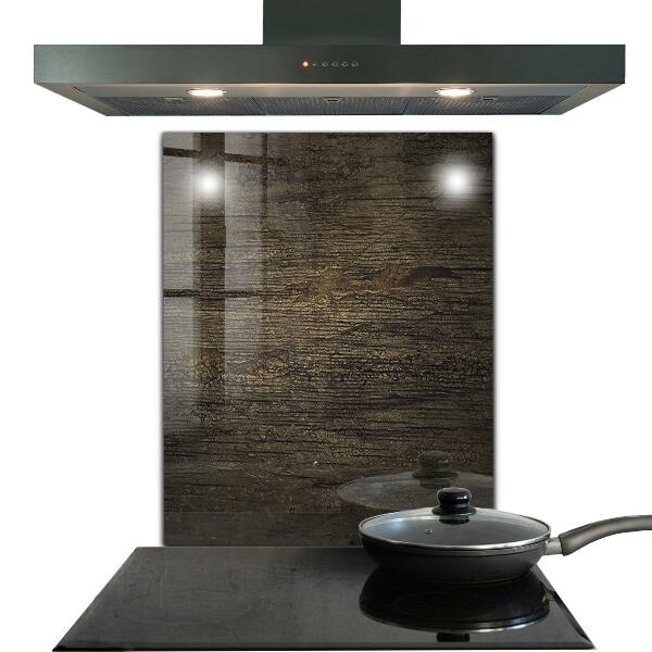 Küchenrückwand Fliesenspiegel Retro-Holzstruktur