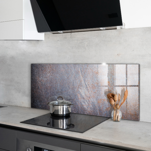 Küchenrückwand Fliesenspiegel Vintage-Metallstruktur