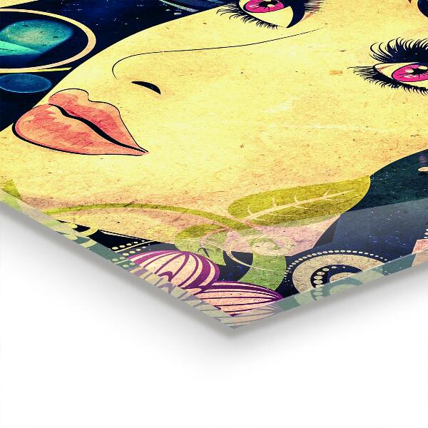 Küchenrückwand Spritzschutz Mädchen an einem Sommertag