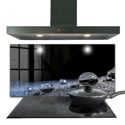 Küchenrückwand Fliesenspiegel Ein Tautropfen am Morgen