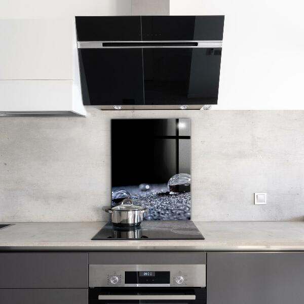 Küchenrückwand Fliesenspiegel Ein Tautropfen am Morgen