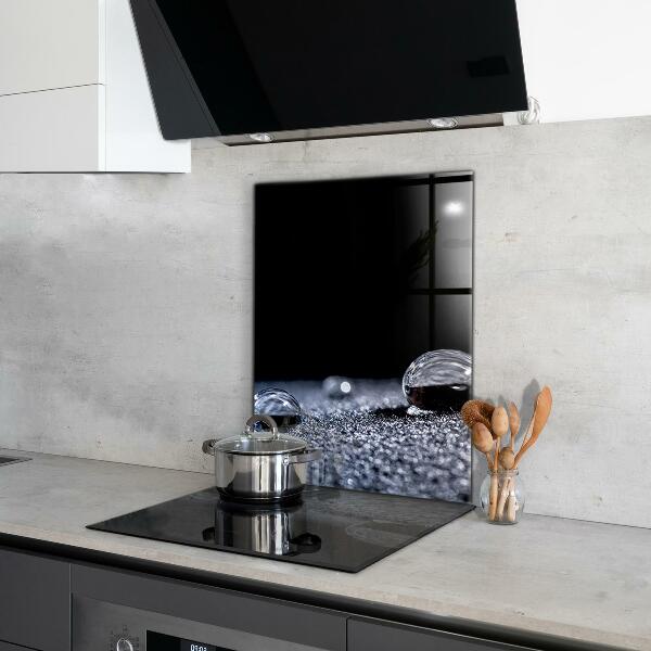 Küchenrückwand Fliesenspiegel Ein Tautropfen am Morgen