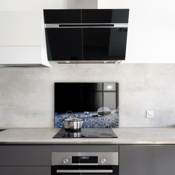 Küchenrückwand Fliesenspiegel Ein Tautropfen am Morgen