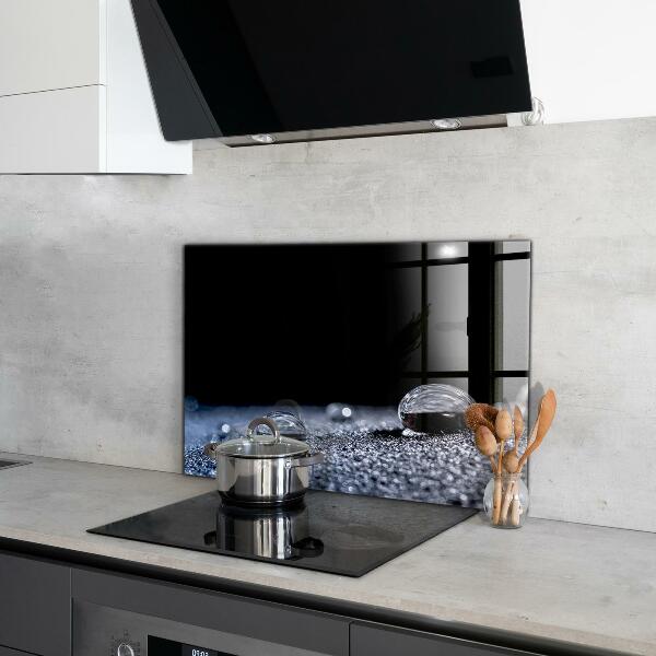 Küchenrückwand Fliesenspiegel Ein Tautropfen am Morgen