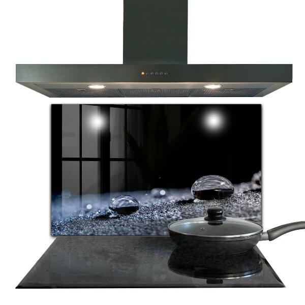 Küchenrückwand Fliesenspiegel Ein Tautropfen am Morgen