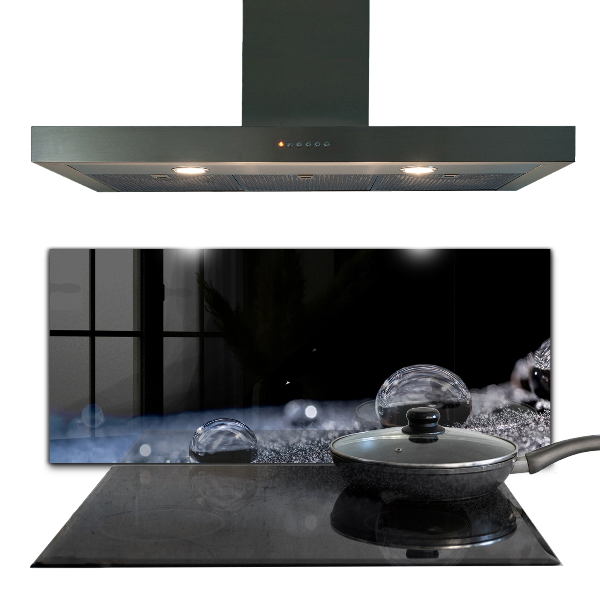 Küchenrückwand Fliesenspiegel Ein Tautropfen am Morgen