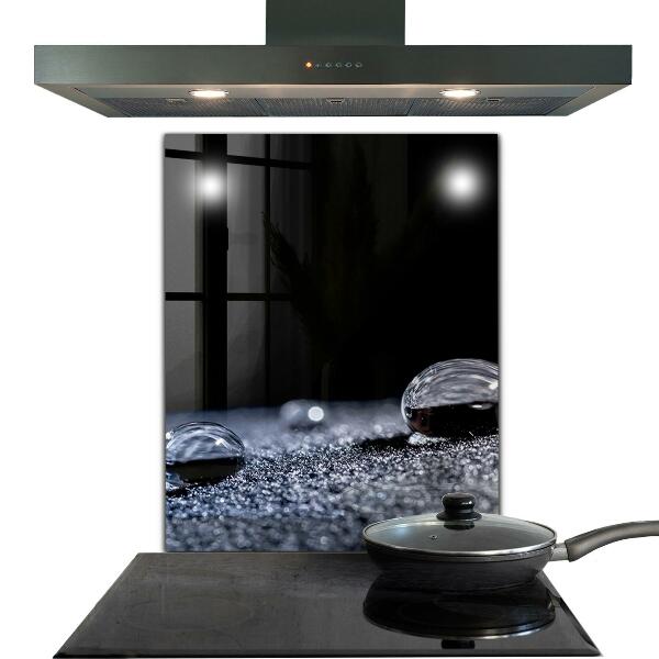 Küchenrückwand Fliesenspiegel Ein Tautropfen am Morgen