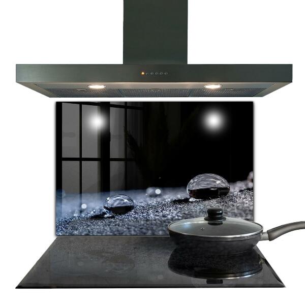 Küchenrückwand Fliesenspiegel Ein Tautropfen am Morgen