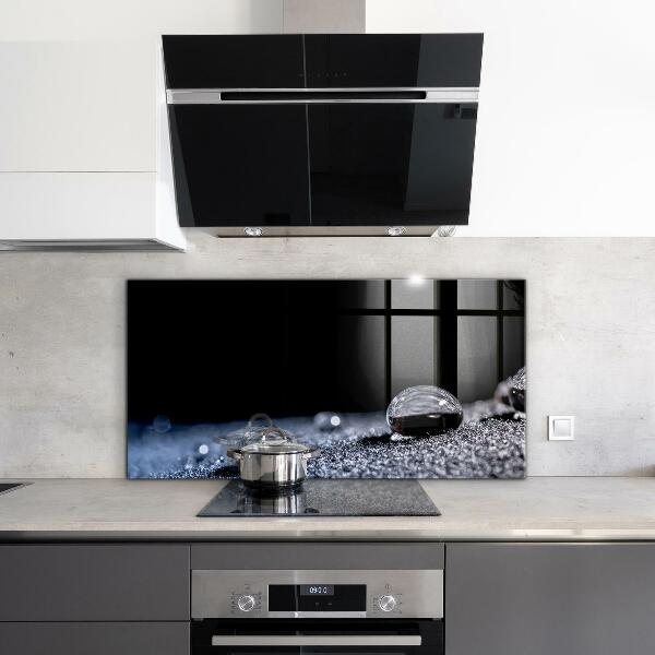 Küchenrückwand Fliesenspiegel Ein Tautropfen am Morgen