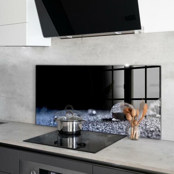 Küchenrückwand Fliesenspiegel Ein Tautropfen am Morgen