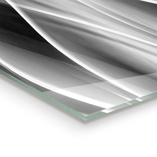 Küchenrückwand Fliesenspiegel Abstrakte Energie der grauen Welle