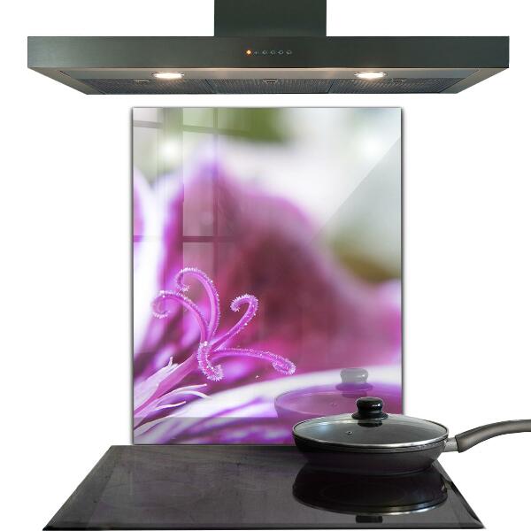 Küchenrückwand Spritzschutz Rosa Blumen-Naturdetails