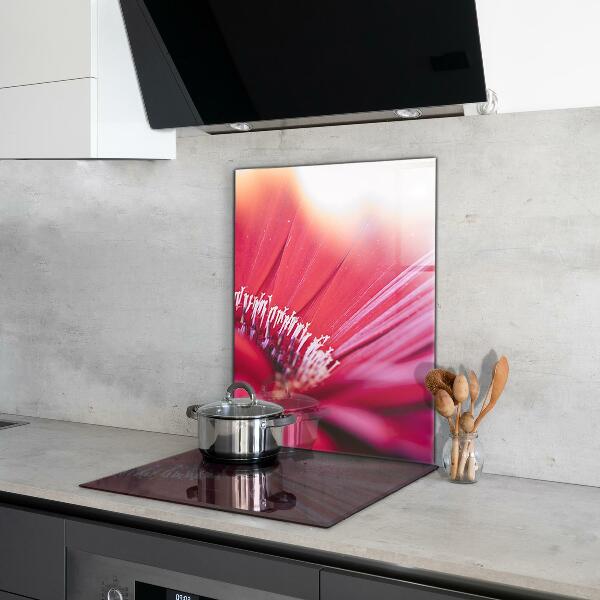 Küchenrückwand Spritzschutz Rosa Blumen-Naturdetails