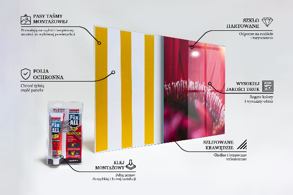 Küchenrückwand Spritzschutz Rosa Blumen-Naturdetails