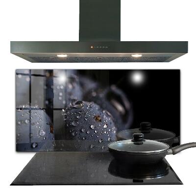 Küchenrückwand Spritzschutz Saftige Blaubeeren