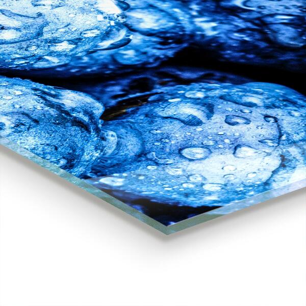 Küchenrückwand Spritzschutz Reife Blaubeeren