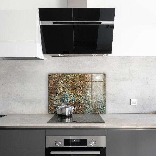 Küchenrückwand Fliesenspiegel Alte Metallstruktur