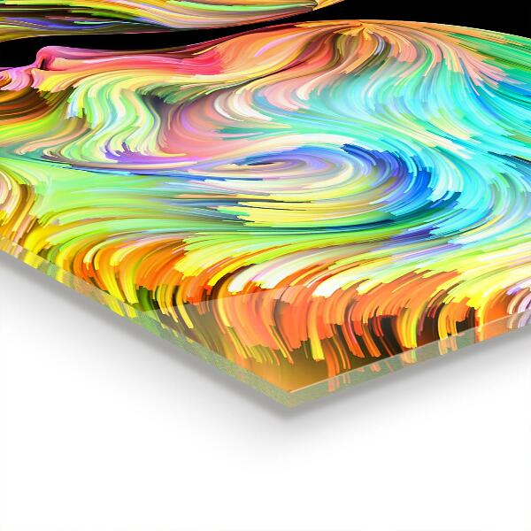 Küchenrückwand Spritzschutz Künstlerisches Paarporträt