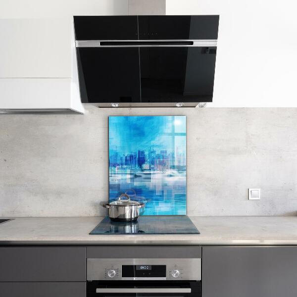 Küchenrückwand Fliesenspiegel Panorama von Manhattan New York