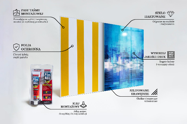 Küchenrückwand Fliesenspiegel Panorama von Manhattan New York