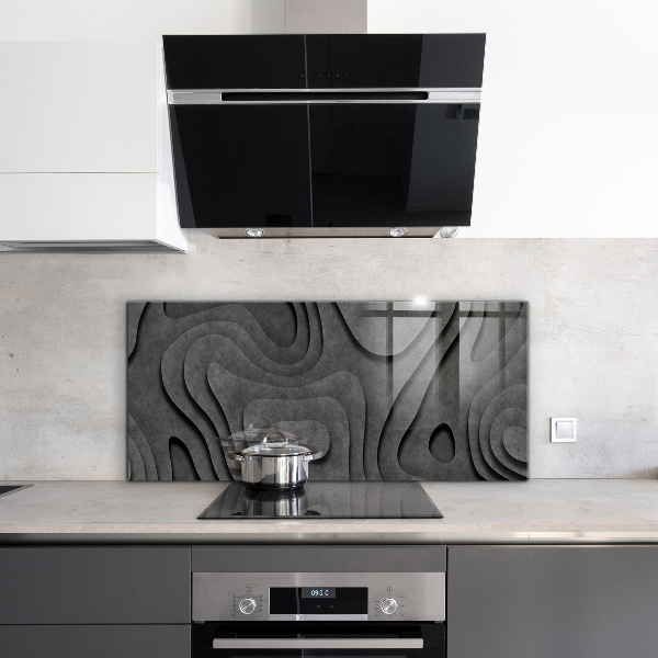 Küchenrückwand Fliesenspiegel Graue Texturabstraktion