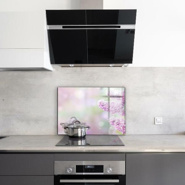 Küchenrückwand Fliesenspiegel Blühender Fliedersommer im Garten