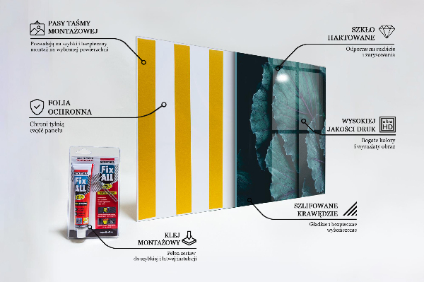 Küchenrückwand Fliesenspiegel Kohlblätter dunkelgrün