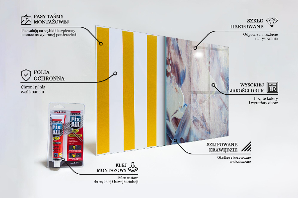 Küchenrückwand Fliesenspiegel Texturfarben-Abstraktion