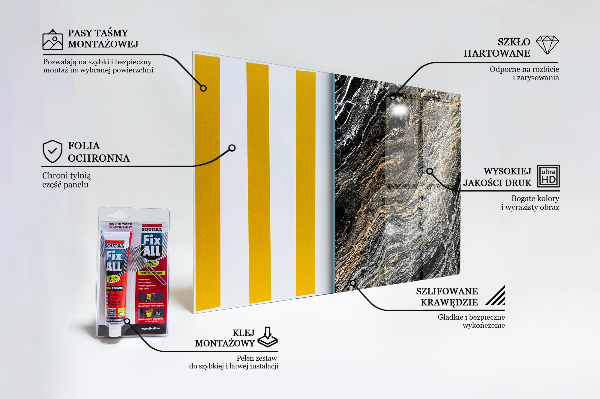 Küchenrückwand Fliesenspiegel Marmor-Granit-Textur