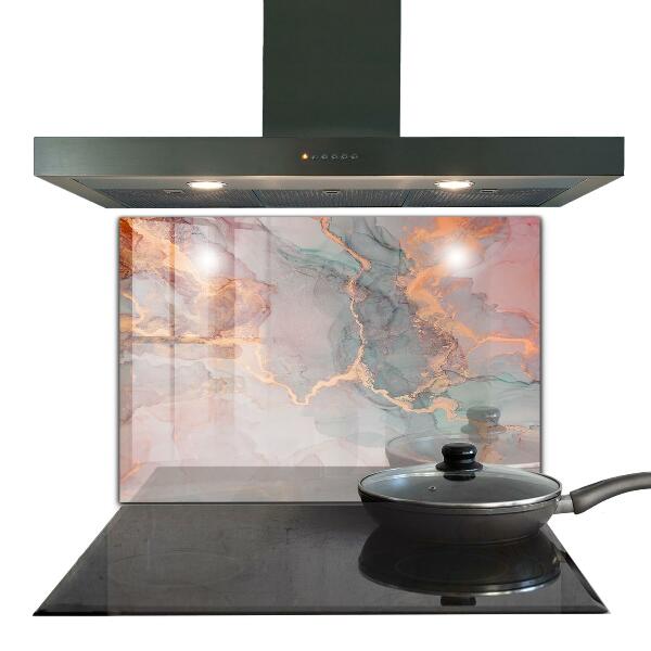 Küchenrückwand Fliesenspiegel Marmorstruktur