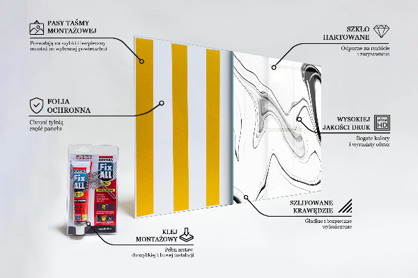 Küchenrückwand Fliesenspiegel Monochromes Aquarell