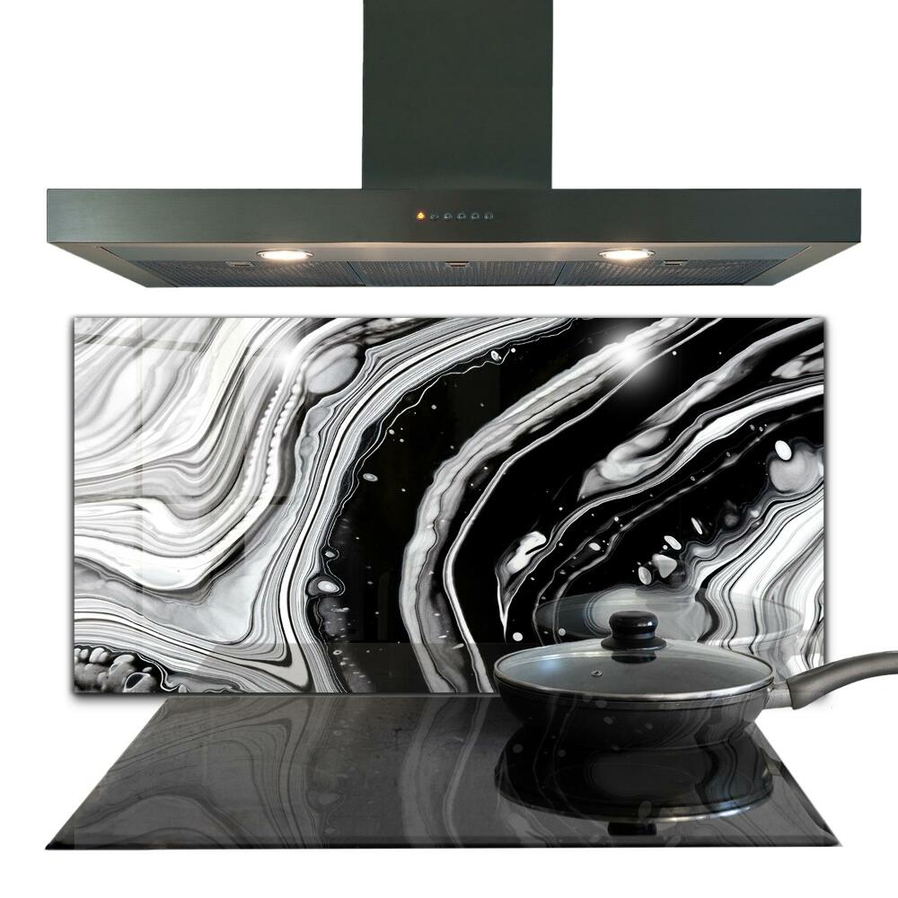 Küchenrückwand Fliesenspiegel Monochrome Abstraktion