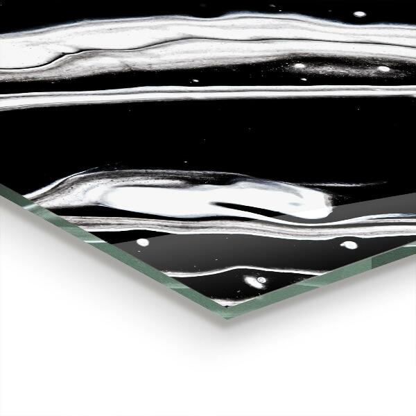 Küchenrückwand Fliesenspiegel Monochrome Abstraktion