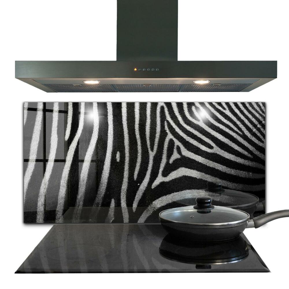 Küchenrückwand Fliesenspiegel Zebrafell African Ext