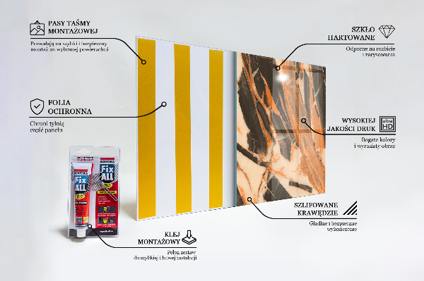 Küchenrückwand Fliesenspiegel Natursteinzusammensetzung