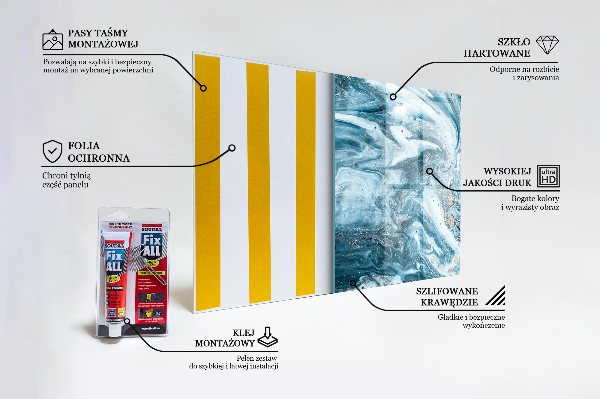 Küchenrückwand Spritzschutz Marmor-Achat-Zusammenfassung