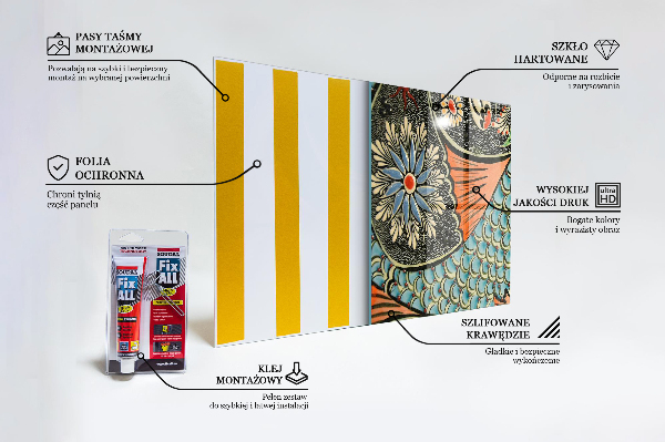 Küchenrückwand Spritzschutz Mosaik Fisch Vintage Keramik