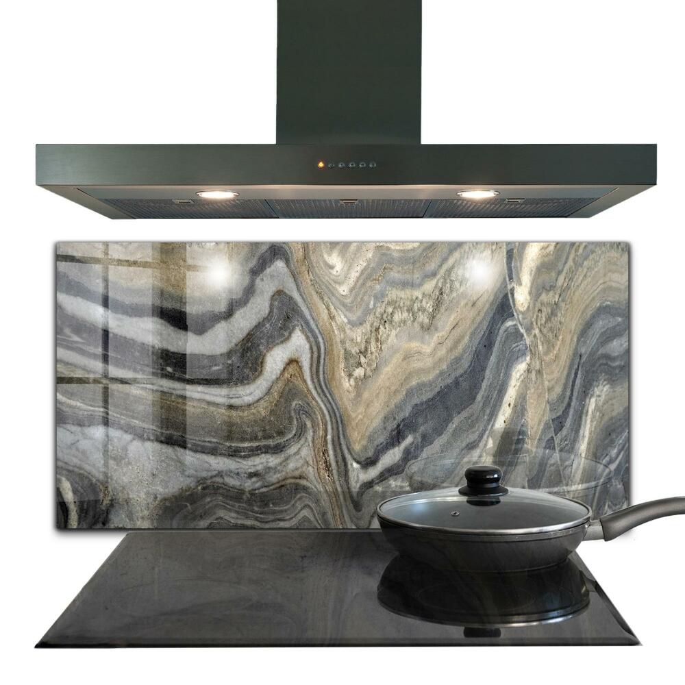 Küchenrückwand Fliesenspiegel Granit-Stein-Marmor-Textur