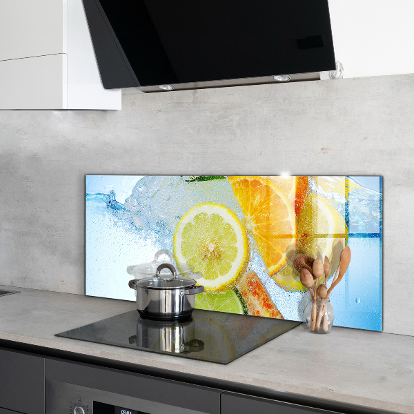 Küchenrückwand Spritzschutz Saftige Zitrus-Erfrischung
